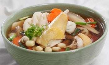 Chicken and Lotus Seed Soup